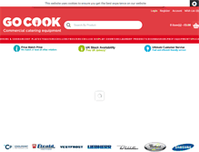 Tablet Screenshot of gocook.net